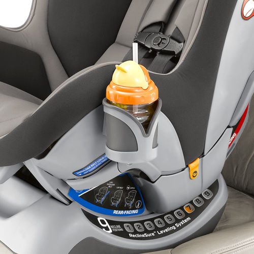 Chicco NextFit Zip car seat with a handy cup holder