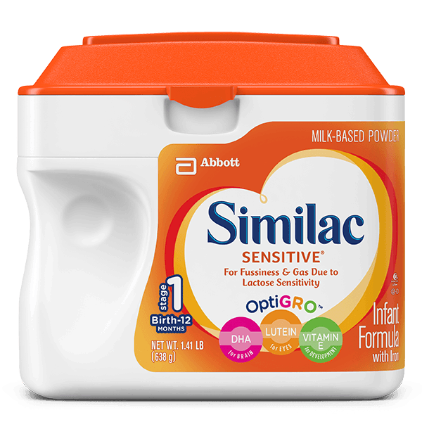 similac sensitive clicks