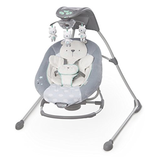 rotating baby swing