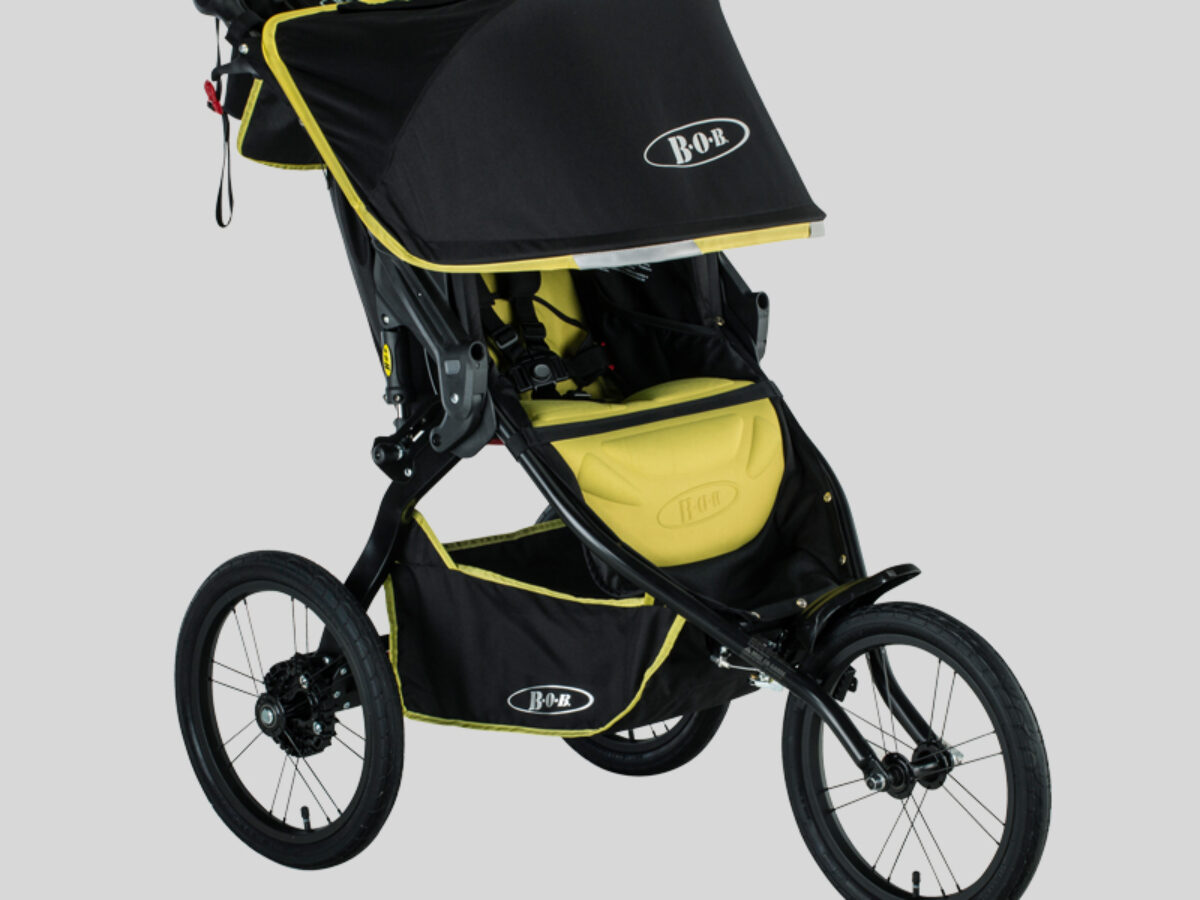 bob stroller hand brake
