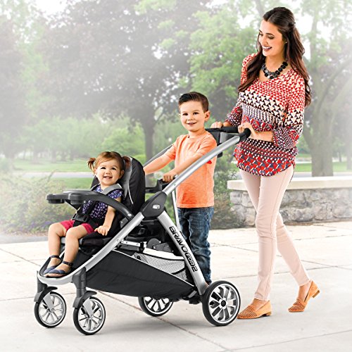 double stroller with sit and stand option