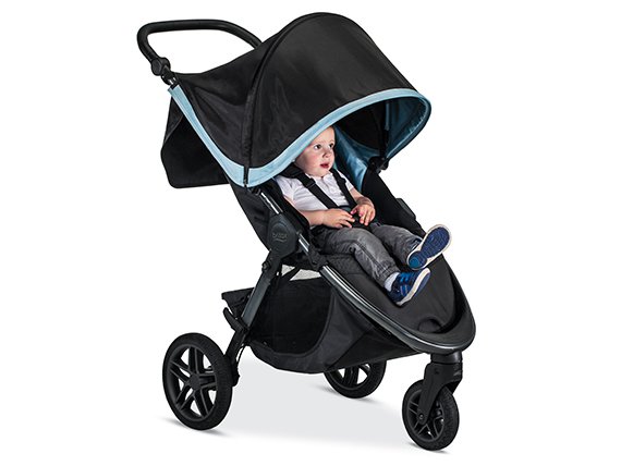 Review of the new britax b-free stroller.