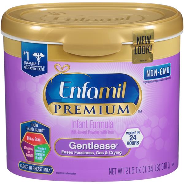 mixing enfamil gentlease and reguline