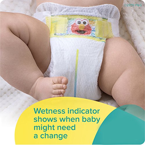 image of the pampers swaddlers with a wetness indicator
