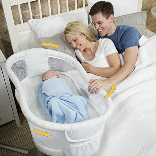 bassinet that hooks to bed