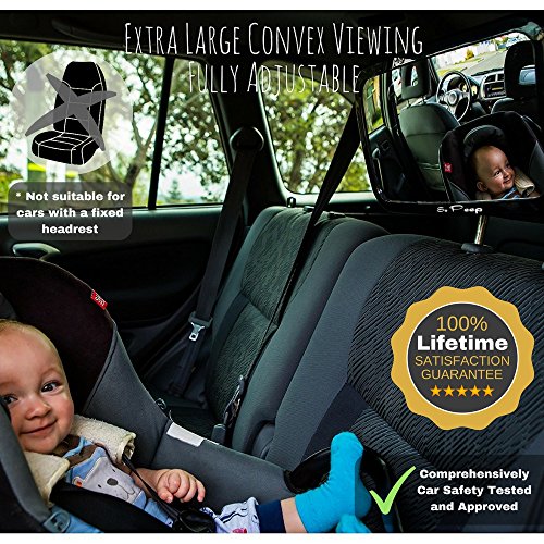 Baby Car Seat Mirror For Fixed Headrest, Headrest For Car Seat Newborn