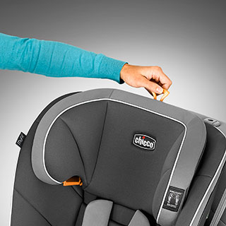 Image of the Chicco MyFit Harness + Booster Car Seat