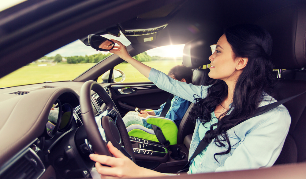 best car seat mirror for fixed headrest