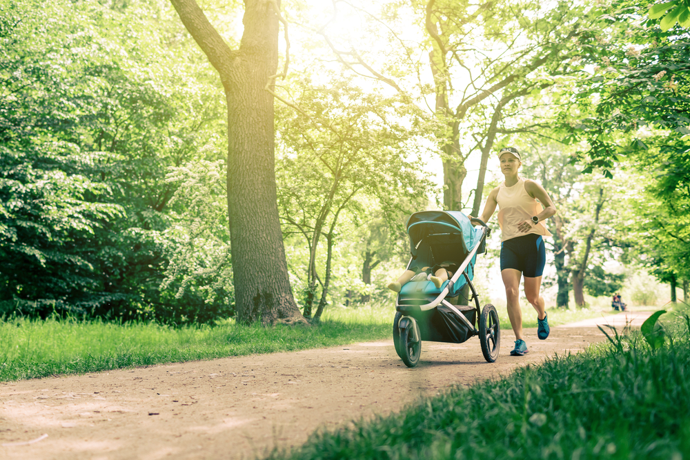 lightest jogging stroller