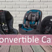 Image of the Best Convertible Car Seats sitting on a wood floor