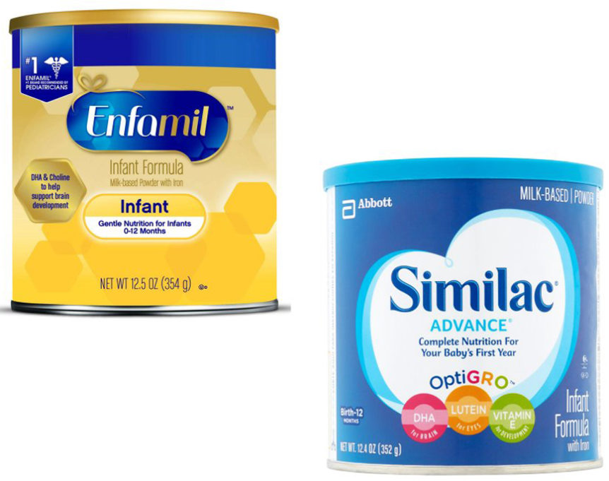 best newborn formula 2018
