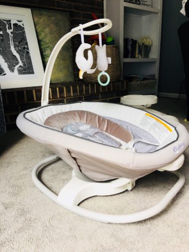 Graco Sense2Soothe Baby Swing with Cry Detection Technology, Sailor