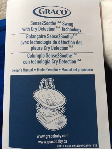 graco sense2soothe