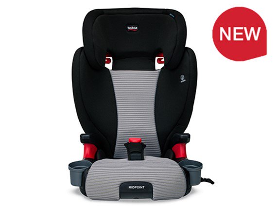 britax midpoint booster seat front