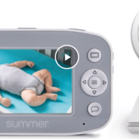 image of the screen and camera of the summer infant baby pixel cadet video monitor
