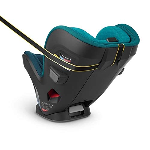 Image of the UPPAbaby Knox convertible car seat in rear-facing position, green