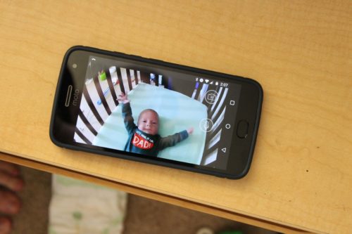 monitor video from baby monitor from mobile phone