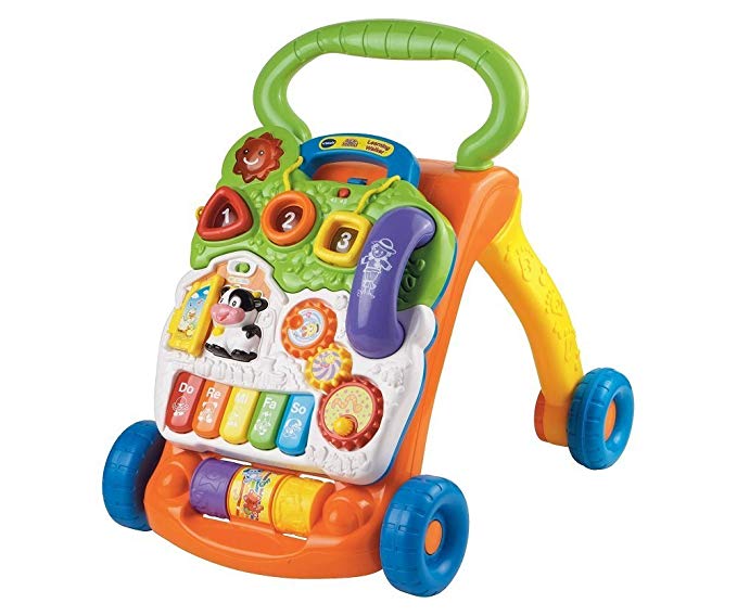 Multi Function Baby Walker First Steps Push Along Bouncer Activity Musical Toys