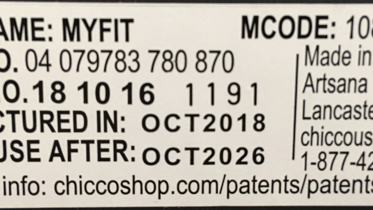 Car Seat Expiration Dates When And Why Your Expires Car Seat Expiration Dates When And Why, Chicco Car Seat Expiry Date
