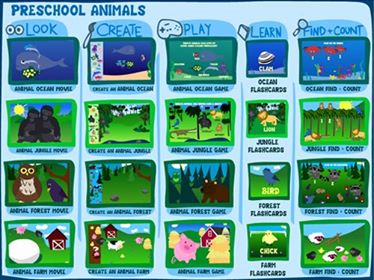 Image of the Sheppard Software Animals