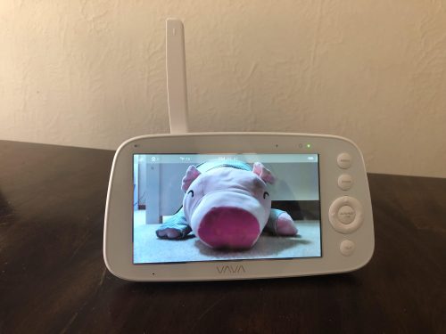 vava baby monitor showing the color of the image