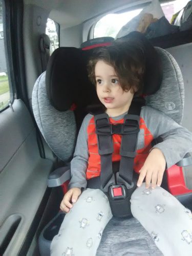 the Britax Grow With You ClickTight Car Seat in forward-facing mode