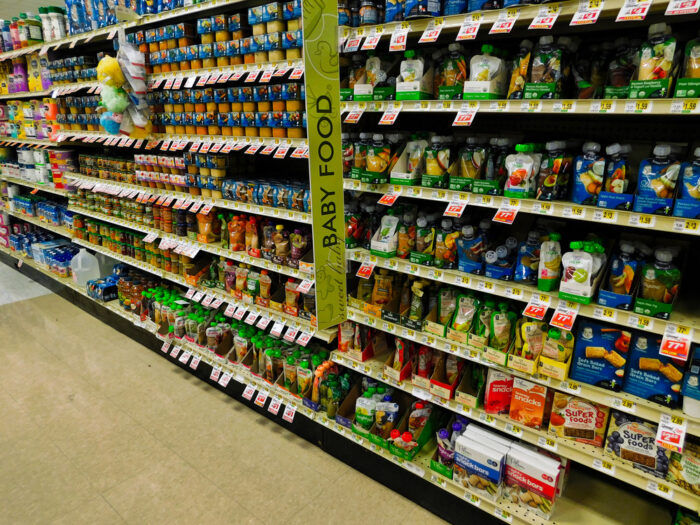 baby food aisle