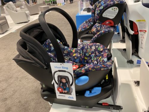 clek liing car seat patterns