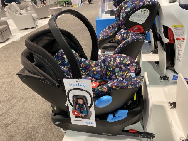 clek liing car seat patterns