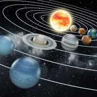 solar system photo