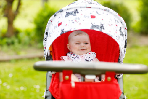 how to keep baby cool in a stroller