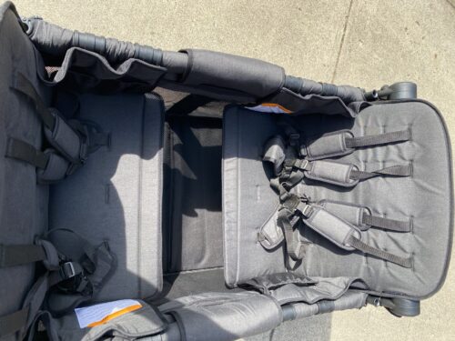 Insides of the wonderfold w4 elite stroller wagon