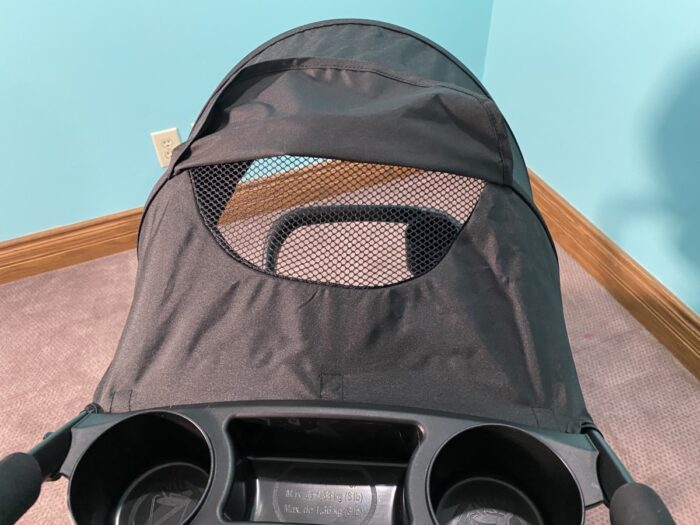 graco nimblelite parent console and peekaboo window