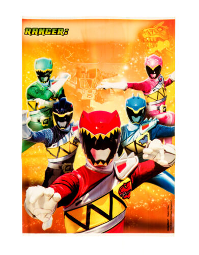 poster of 5 power rangers