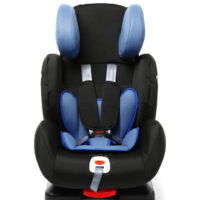image of child booster seat for car on white background