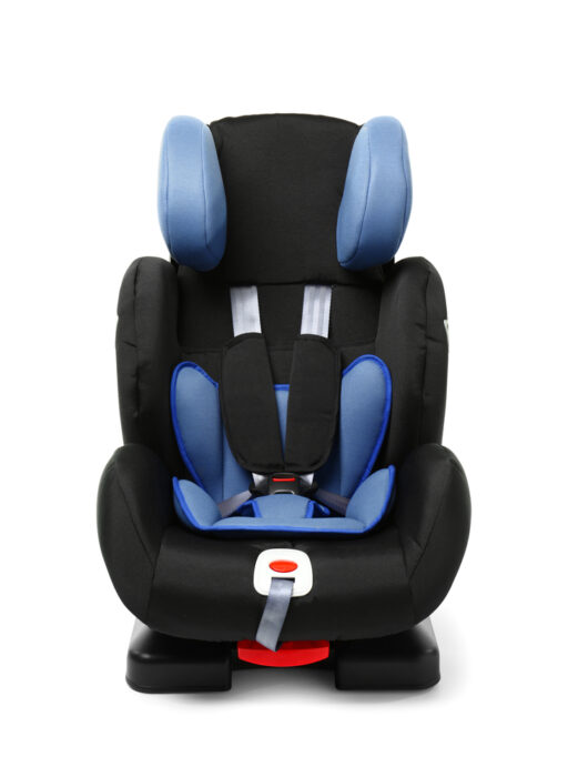 image of child booster seat for car on white background