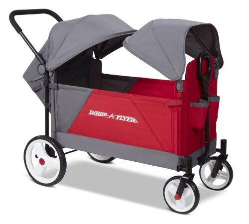 Two seater radio flyer wagon best sale