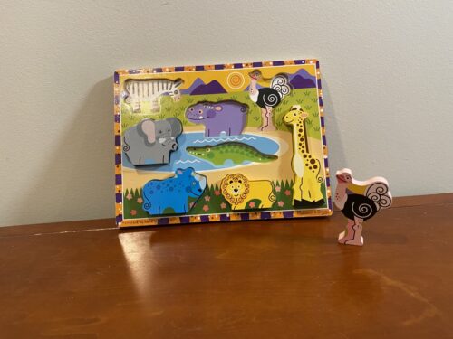 Melissa and doug animal puzzle