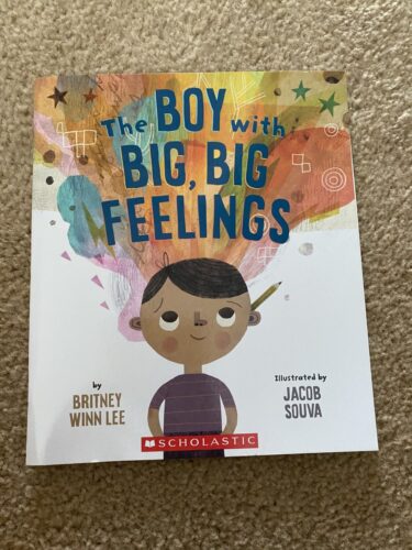 boy with the big, big feelings book