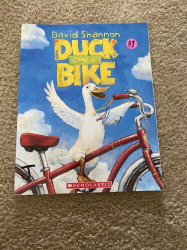 duck on a bike