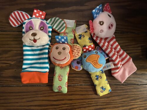 socks wrists baby rattle toys