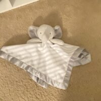 elephant baby security blanket