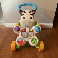 fisher price zebra learn with me walker