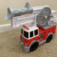 playdoh fire truck