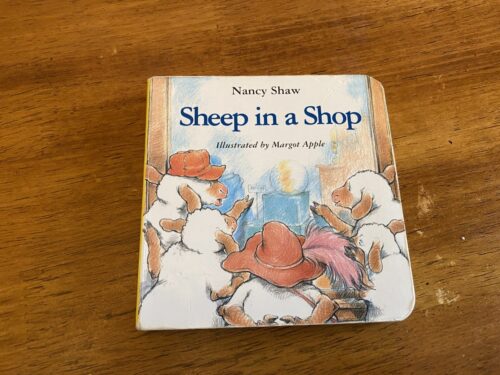 sheep in a shop book