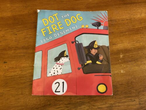 dot the fire dog book