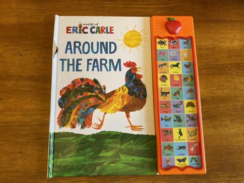 around the farm sound book