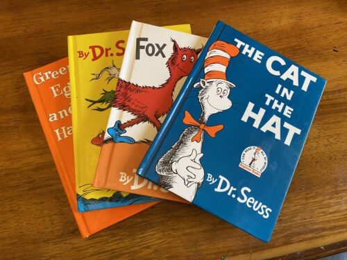 four dr seuss books